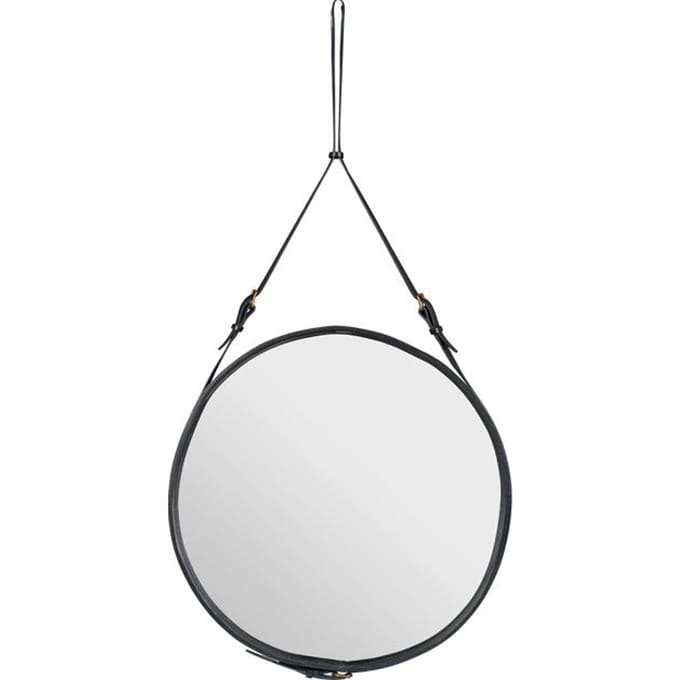 Gubi - Adnet Spiegel Circulaire - zwart - Ø 45 cm
