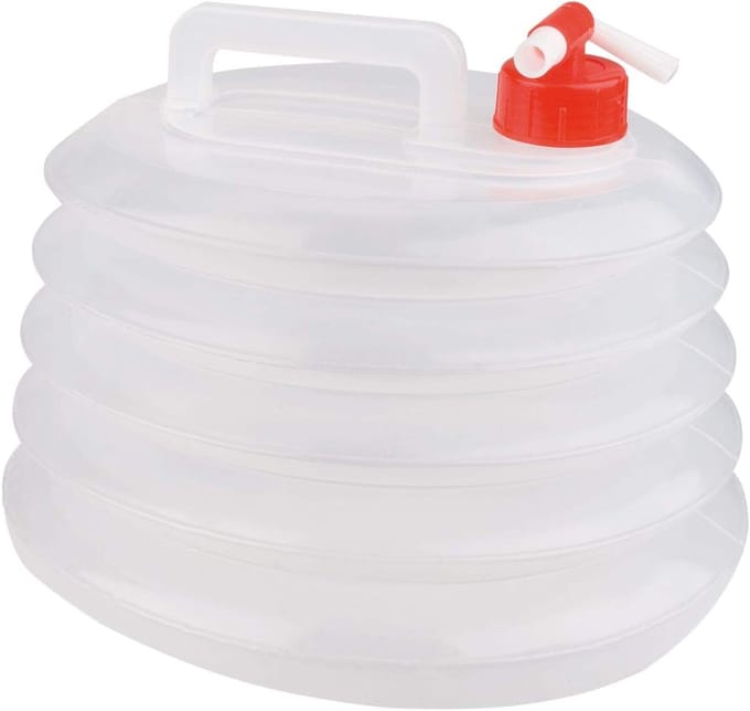Opvouwbare waterzak - 5 liter - Watercontainer - Draagbaar