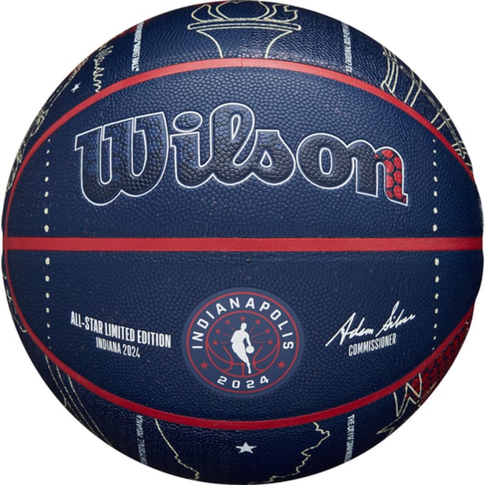 Wilson NBA 2024 All-star Limited Edition Basketbal Blauw