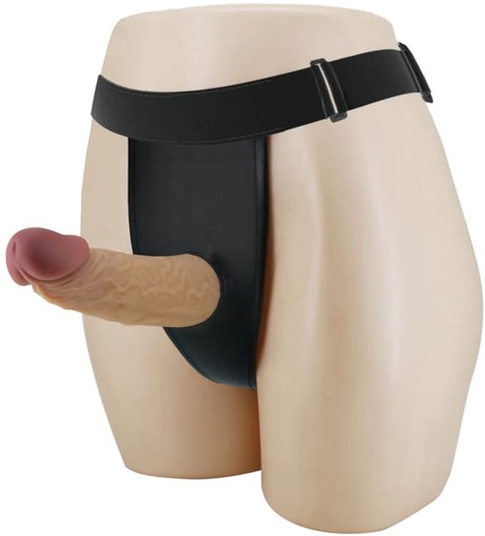 PRETTYLOVE Houston Strap-on Harness With Hollow Dildo