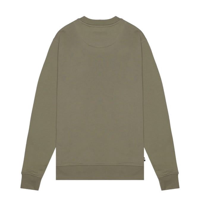 Aquascutum Active Big Logo Crewneck Army Green