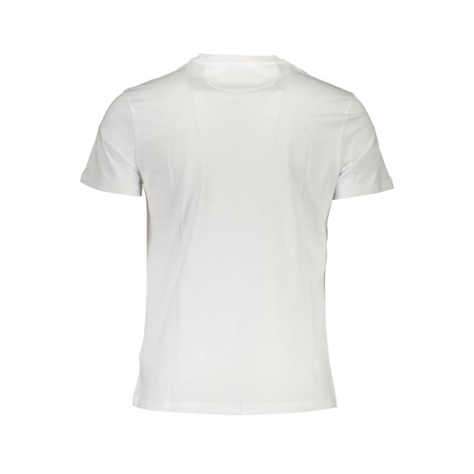La Martina Bianco Katoenen Heren T-Shirt