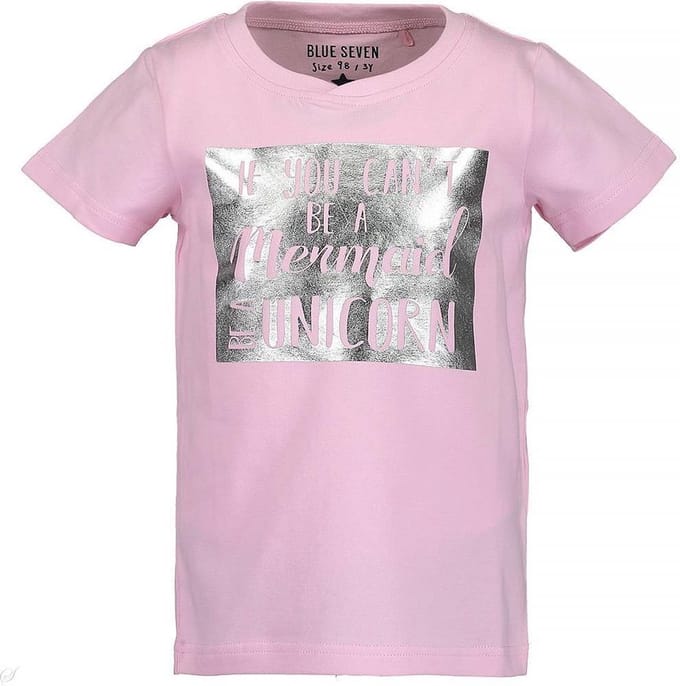 Blue Seven T-shirt Touch the sky roze  -  Maat  92
