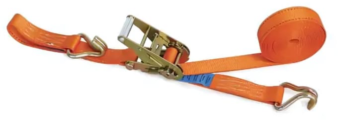 WORK PLUS Spanband met ratel 5 meter x 25 mm