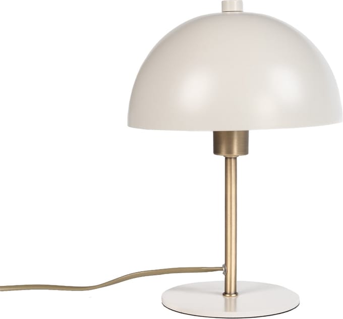Lumidora Tafellamp 75138 - NADIA MINI - E14 - Grijs - Goud - Creme - Messing (kleur) - Metaal - ⌀ 20 cm
