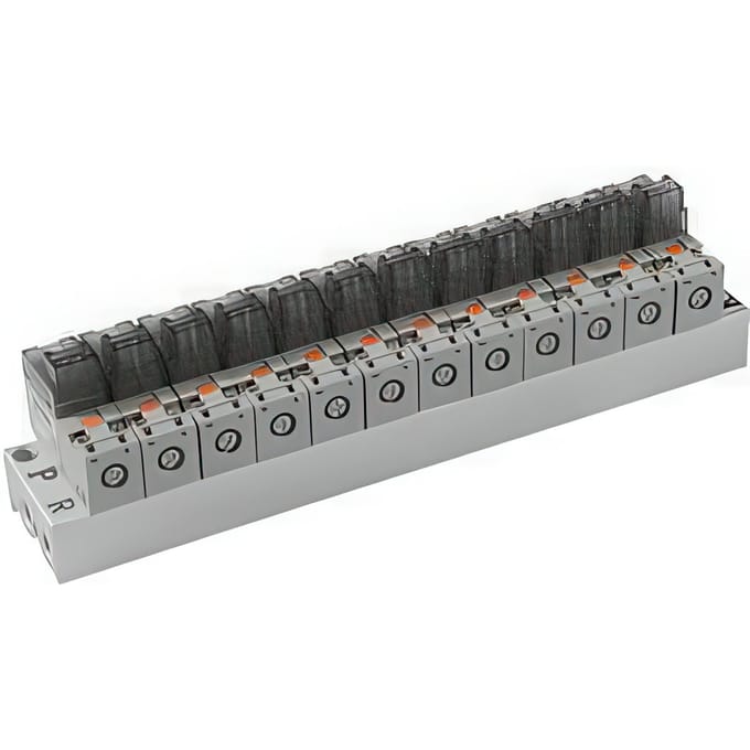 SMC Ventieleiland Gemeenschappelijk SUP/EXH M5x0.8 - SS3Y1-S41-04-M5-Q