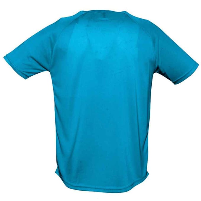 SOLS Heren Sportief Raglan T-shirt (Aqua)