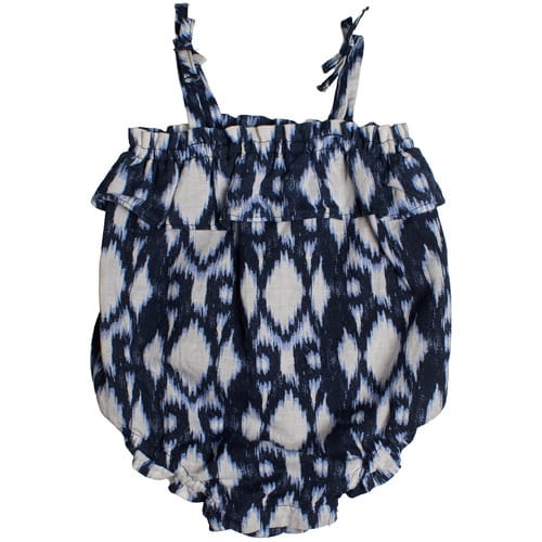 826178 Romper met riempjes voor babymeisjes