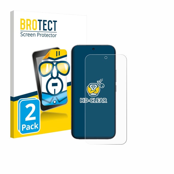 BROTECT - Screenprotector voor Xiaomi Redmi K90 Pro Max - Folie Beschermfolie transparant 2 Stuks