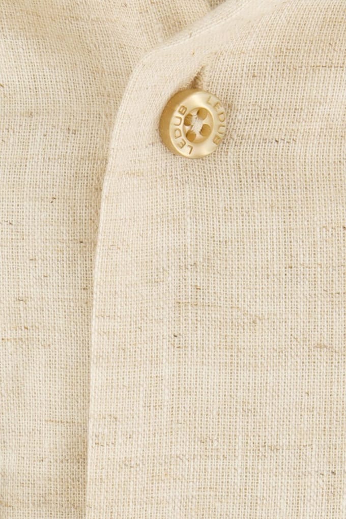 Ledub business overhemd beige