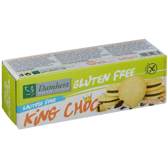 Damhert Gluten Free King Choc Koeken Lactose 140 Koekjes
