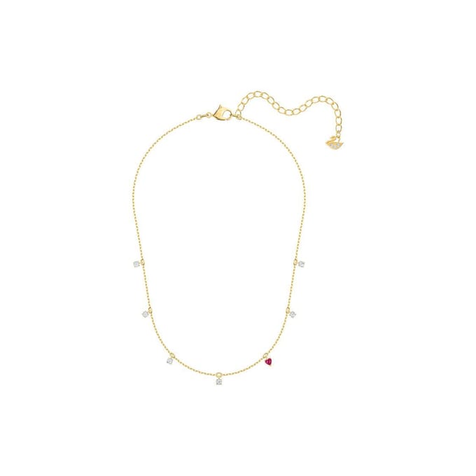 Collier Double Couche Œil Maléfique Swarovski Femme collier 5483979 Box (Random Color) beige
