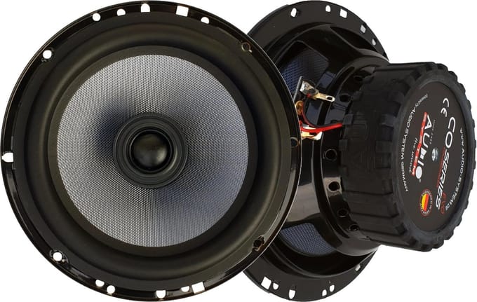 Audio System CO165 EVO Coaxial Luidsprekers 165mm 3 Ohm 2x 130/90 Watt / Auto Speakers