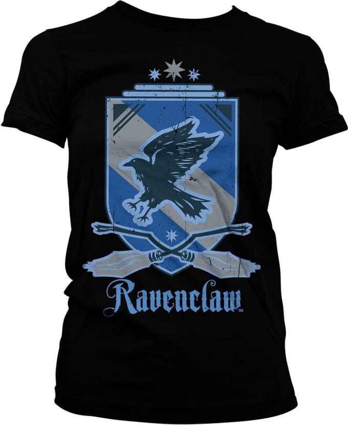 Harry Potter Dames Tshirt -S- Ravenclaw Zwart