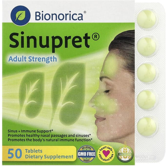 Sinupret®, Force Adulte, 50 Comprimés