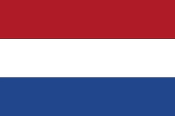 BREG Nederlandse Bootvlag - 20 x 30 cm - Rood - Wit - Blauw - Nederlandse Vlag Voor Boot