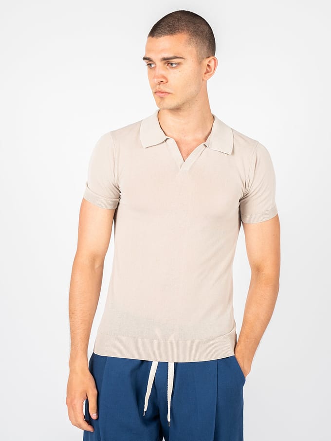 Xagon Man Poloshirt Mannen beige