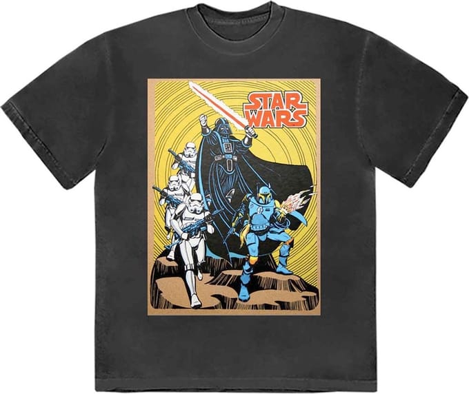 Disney Star Wars - Vader Command Scene Heren T-shirt - M - Zwart