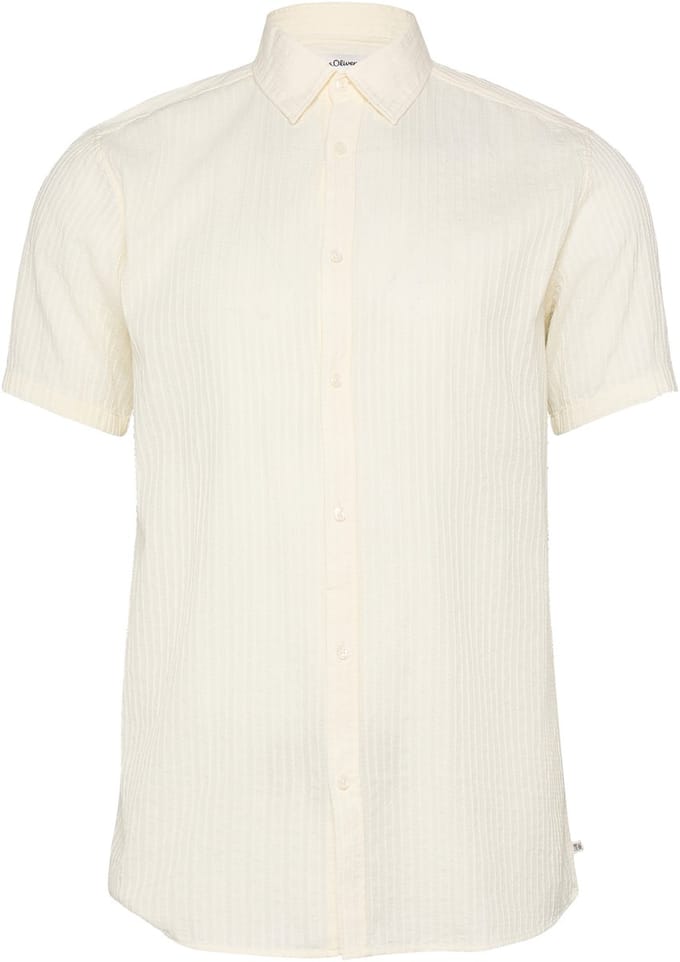 Standaard Korte Mouwen Katoenen Shirt s.Oliver