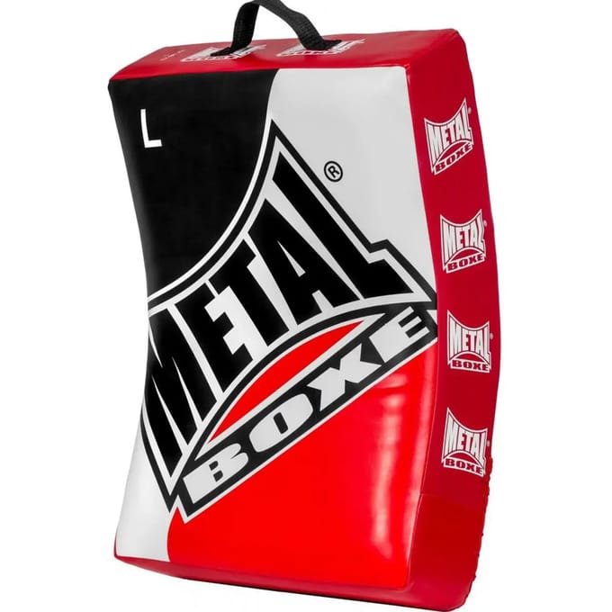 Gebogen schild bokszak groot Metal Boxe