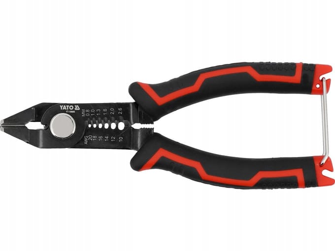 Yato Zijsnijtang 160mm met Kabelstripper Functie