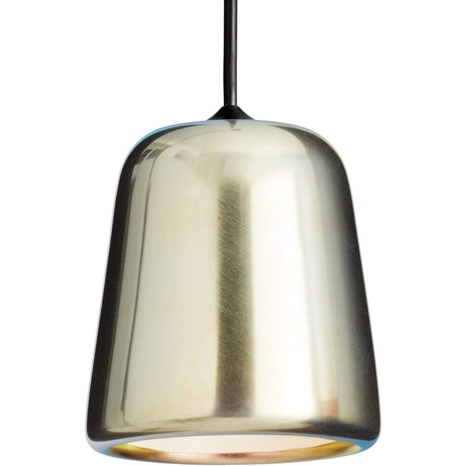New Works Material The Original Hanglamp - staal geel