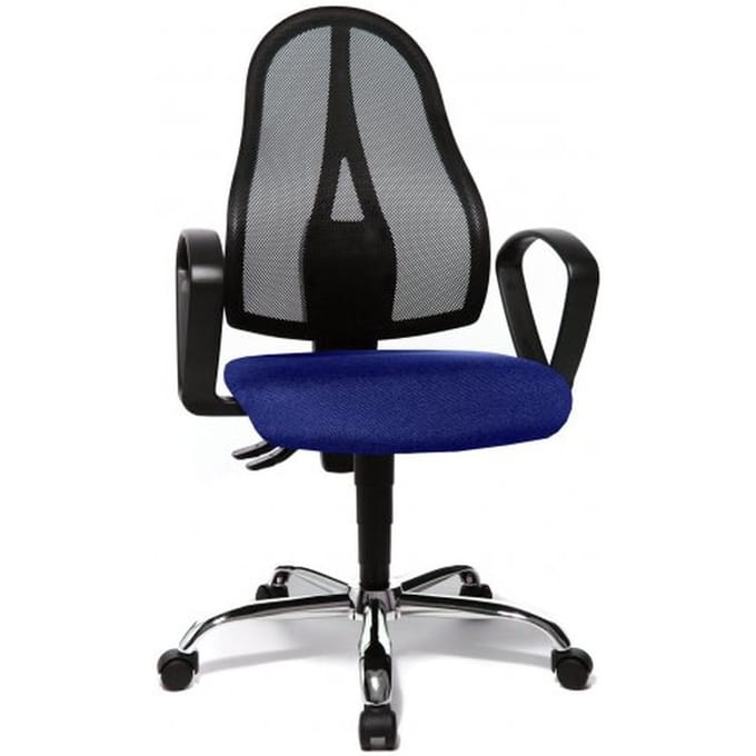 OPEN POINT  P SOMO AL.B2(B) - Thuisgebruik bureaustoel Blauw Netstof