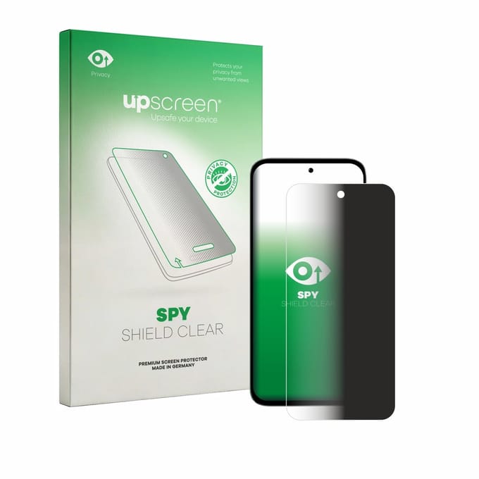 upscreen - privacy screenprotector voor Tecno Pop X 5G - Folie Beschermfolie Blauwlichtfilter