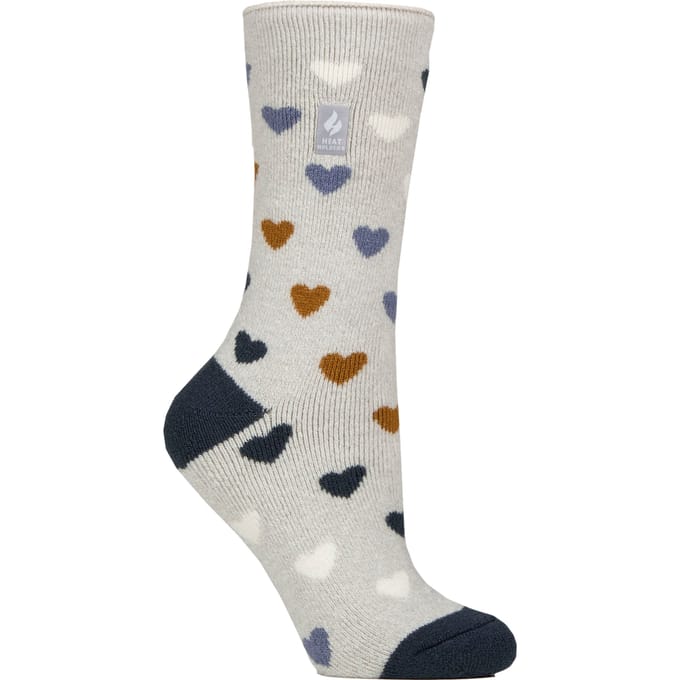 Dames Thermo Lite Patroon Sokken voor de Winter