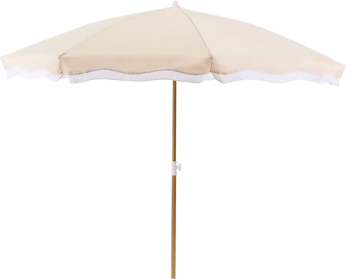 SESTRIERE - Tuinparasol - Beige - 232 cm - Polyester