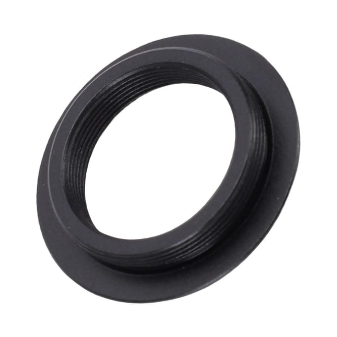 Adaptateur d'objectif de microscope   Convient pour   Adaptateur d'objectif   Filetage Adaptateur CS Interface black