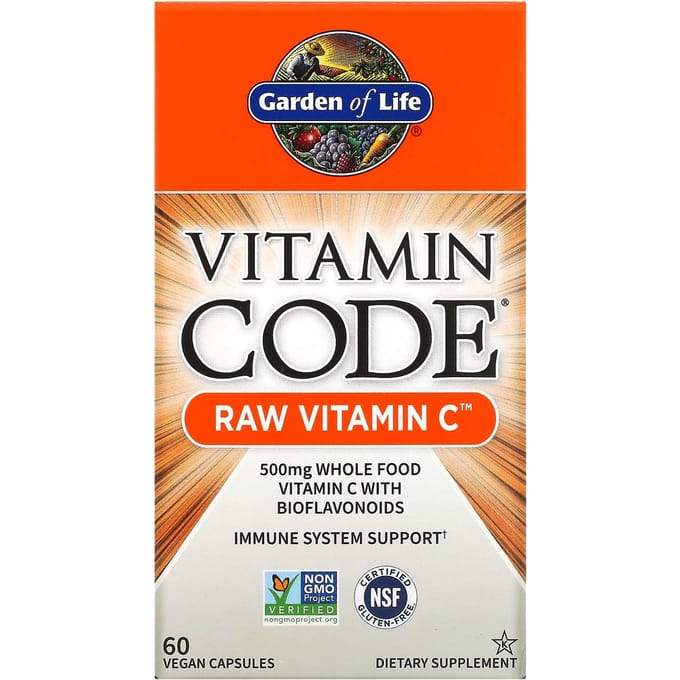 Vitamin Code RAW Vitamine C – 500 mg uit Whole Food