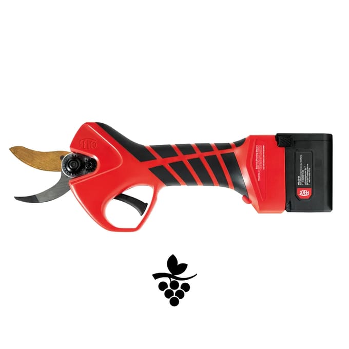 FELCO 834V Accu Snoeischaar Voor Wijngaarden Vine 30 mm - Met 2 Accu's & Display