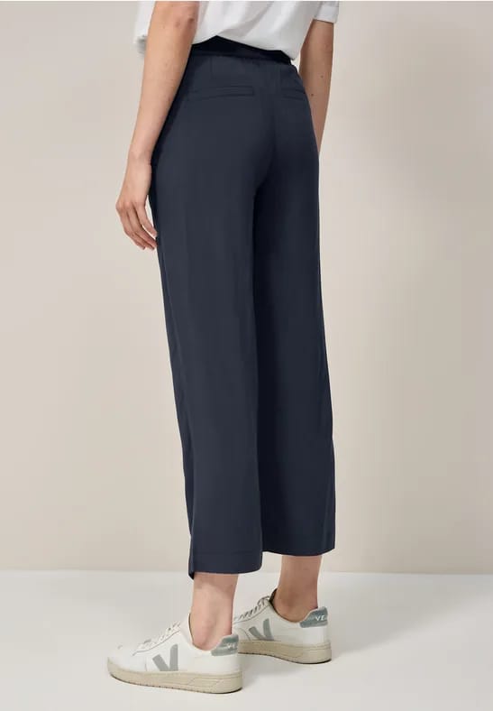 7/8 Wide Legs viscose broek