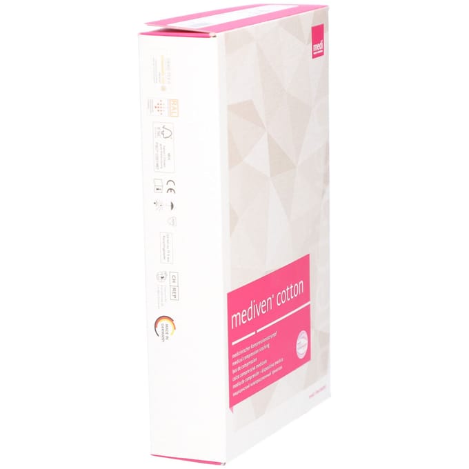 Mediven Cotton Ccl2 Ag/nob-w O.t. Caramel M3 1paar 1 Kousen