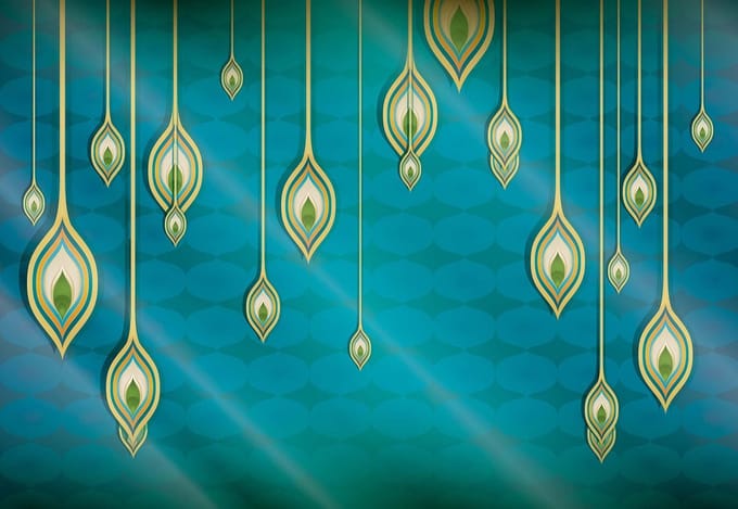 Fotobehang Abstract Art | PANORAMIC - 250cm x 104cm | 130g/m2 Vlies