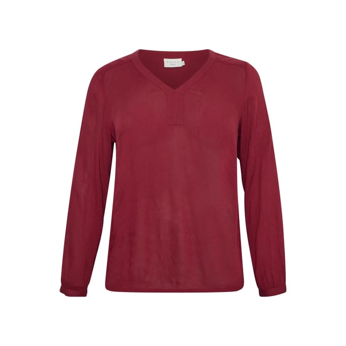 Damesblouse met lange mouwen KAFFE Curve Ami