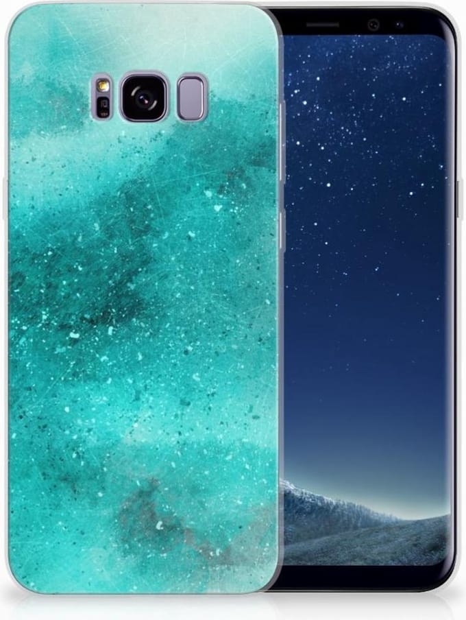 Hoesje maken Samsung Galaxy S8 Plus Painting Blue