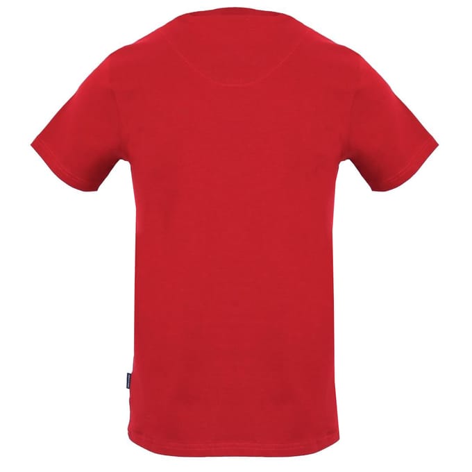 Aquascutum Reflection Logo rood T-shirt