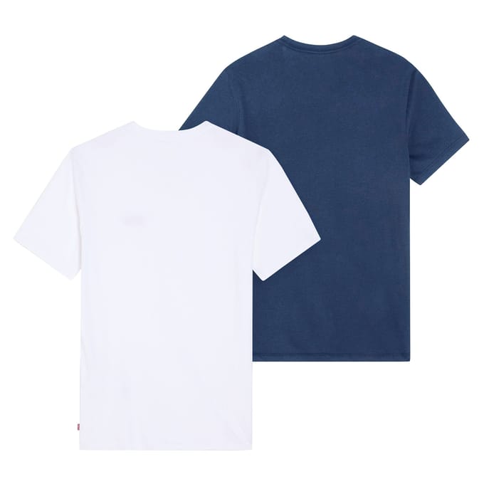 relaxed fit T-shirt van puur katoen in set van 2