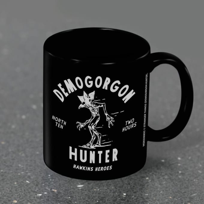Stranger Things Demogorgon Hunter Unisex Kop - zwart - Standard