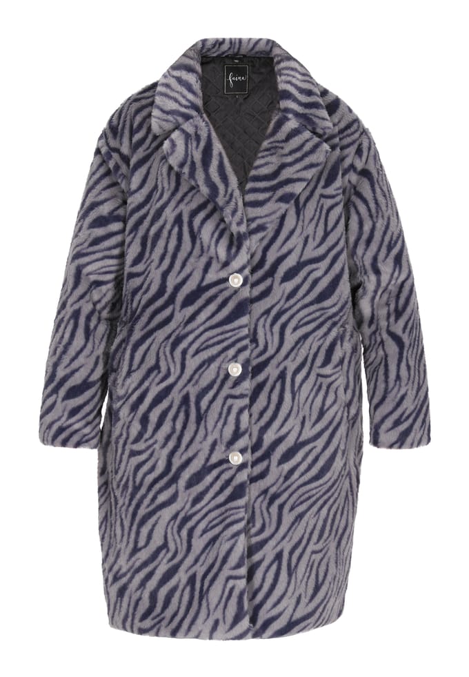 Faina Jas Dames grijs/zwart