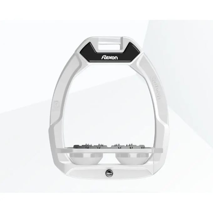 Veiligheidseisen van paardrijden Plat Ultra Grip Wit/Grijs/Wit Flex-On Safe-On