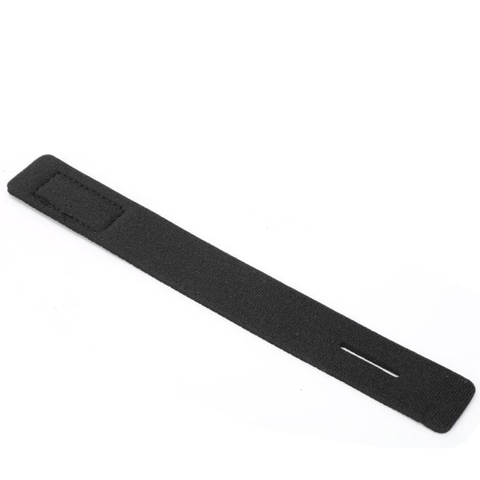 10pcs Sangle de Transport de Canne à Pêche d'Extérieur Néoprène Élingue Élastique Réglable Support d'Équipement Noir noir