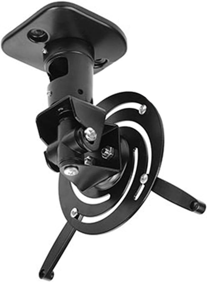 Projector Beugel - Plafondbeugel - Presentaties Geven - Volledig Verstelbaar - 13.6kg Draaglast - Wit