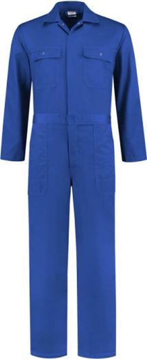 Overall polyester/katoen korenblauw maat 53