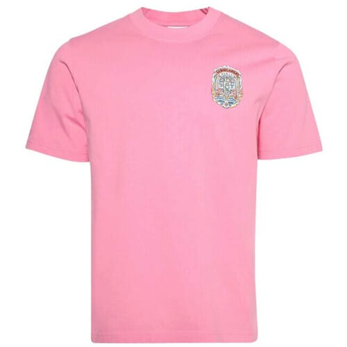 T-shirt Korte Mouw Casablanca CASA WAY SKATE TSHIRT PINK