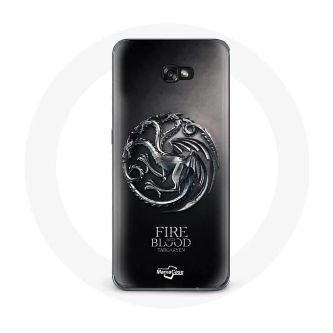 Coque - Game Of Thrones - Samsung Galaxy A8 2016 - Noir - Rigide - Protection