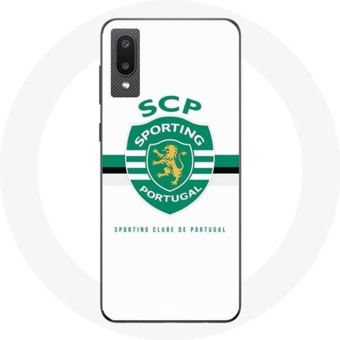 Coque - Maniacase - Samsung Galaxy A02 - Noir - Souple - Sporting Portugal noir