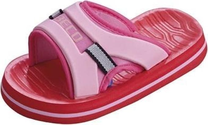 Beco Badslippers Junior Rood Maat 28